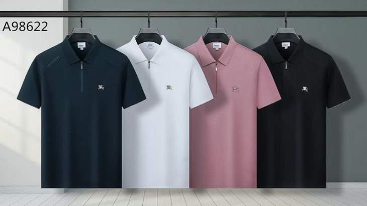 Picture of Burberry Polo Shirts Short _SKUBurberryM-3XL25wx2429161